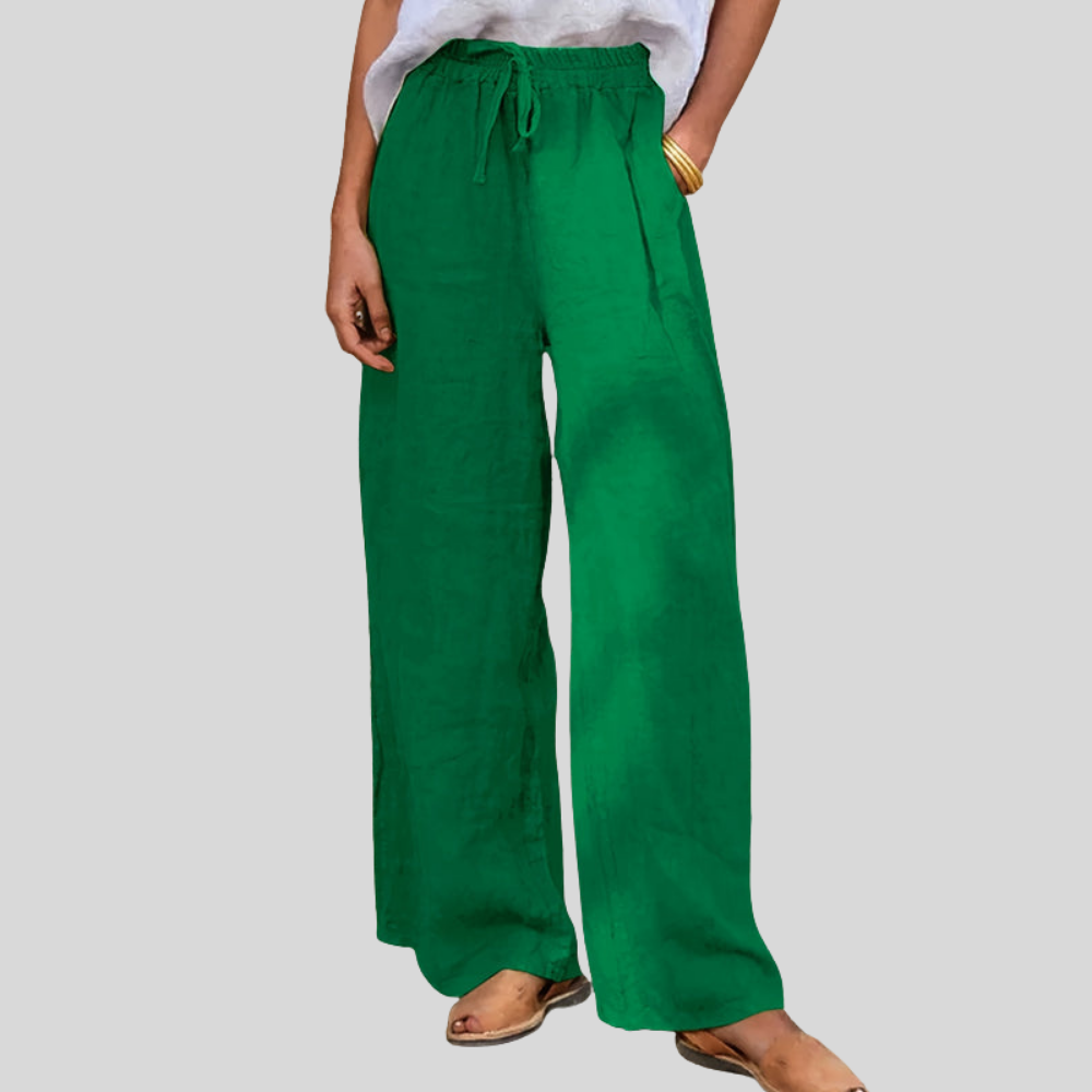 Relaxed Straight Leg Pants