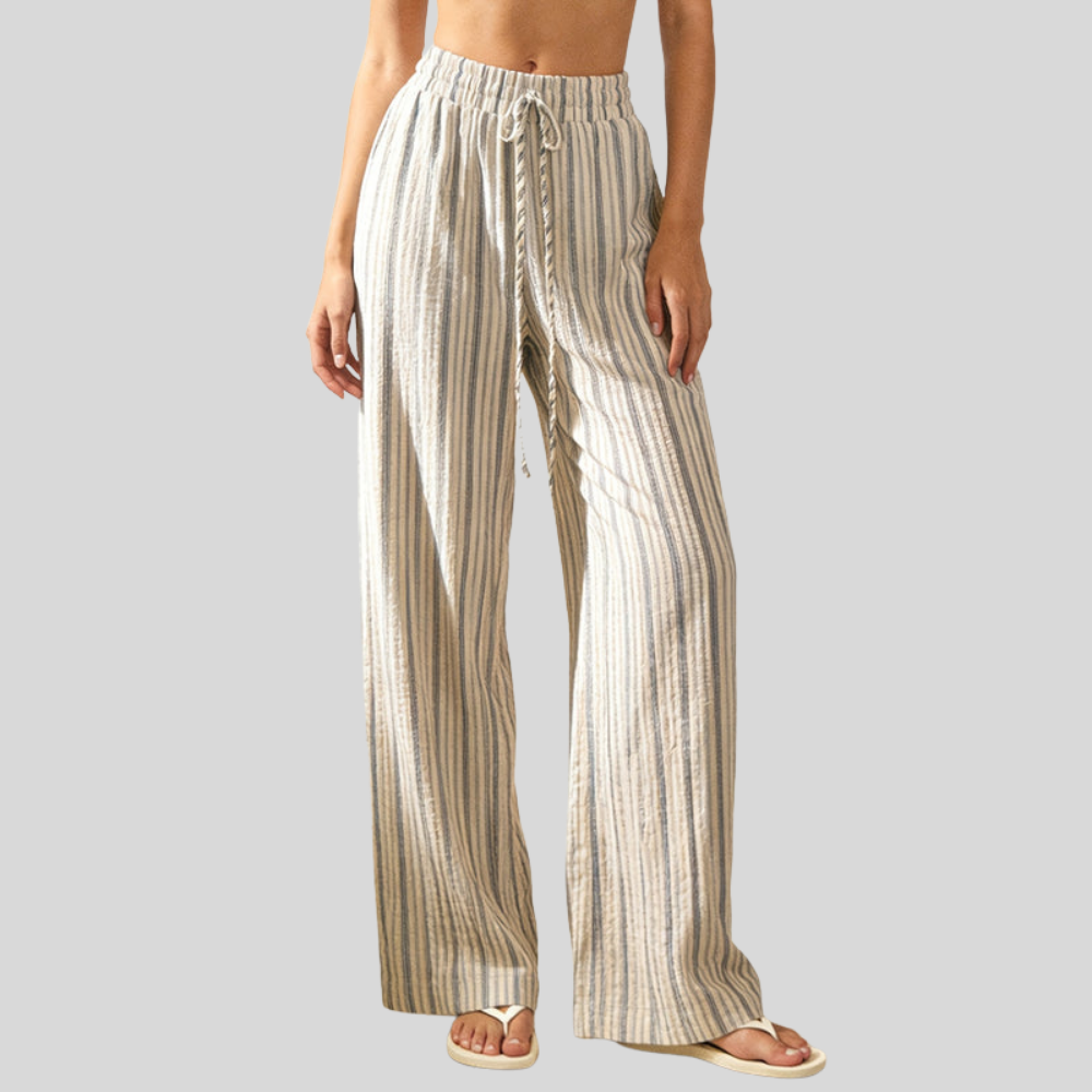 Striped Vacation Wide Pants