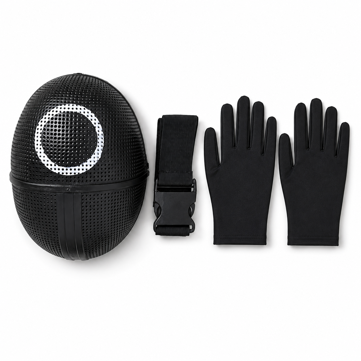 GUARDPLAY – Hooded Costume Jumpsuit Mask Party Set