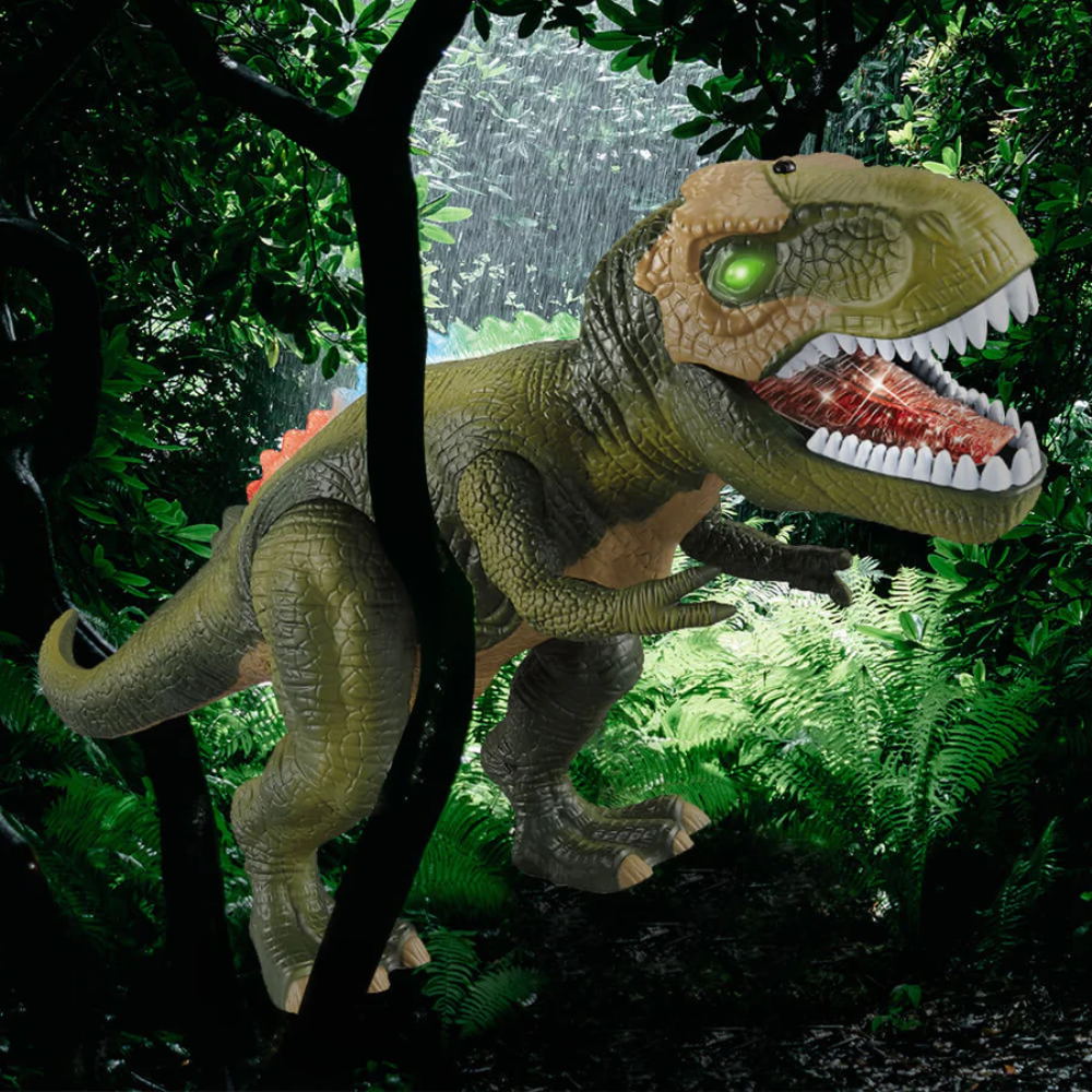 DINOROAR – Remote Control Walking Dinosaur Interactive Toy
