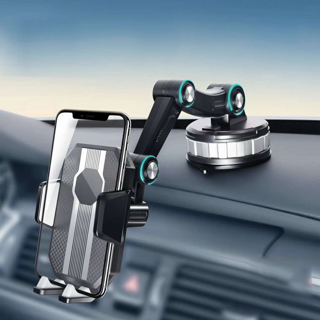 DRIVEMOUNT – Universal Car Phone Mount Adjustable 360° Rotation