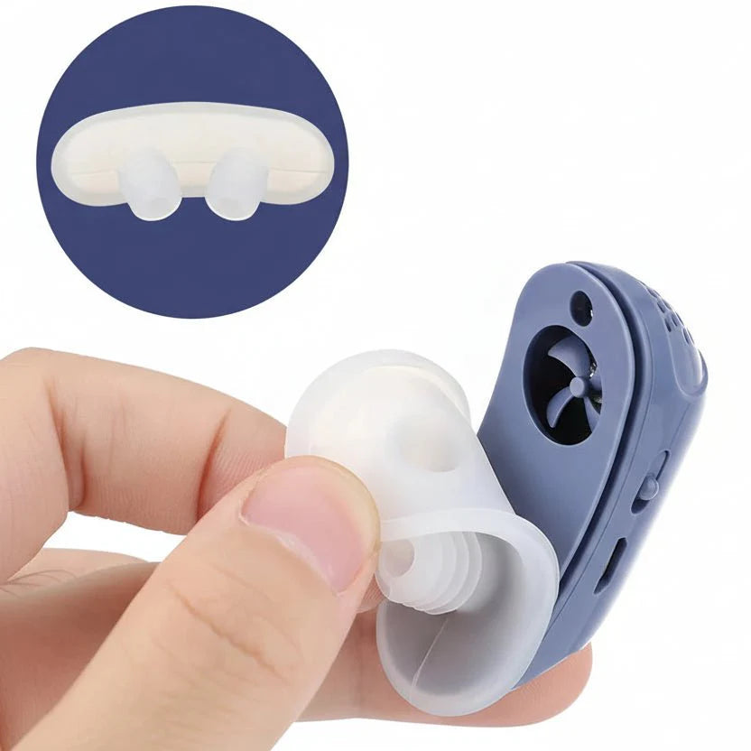 AIRSILENCE – Compact CPAP device for snoring & sleep apnea