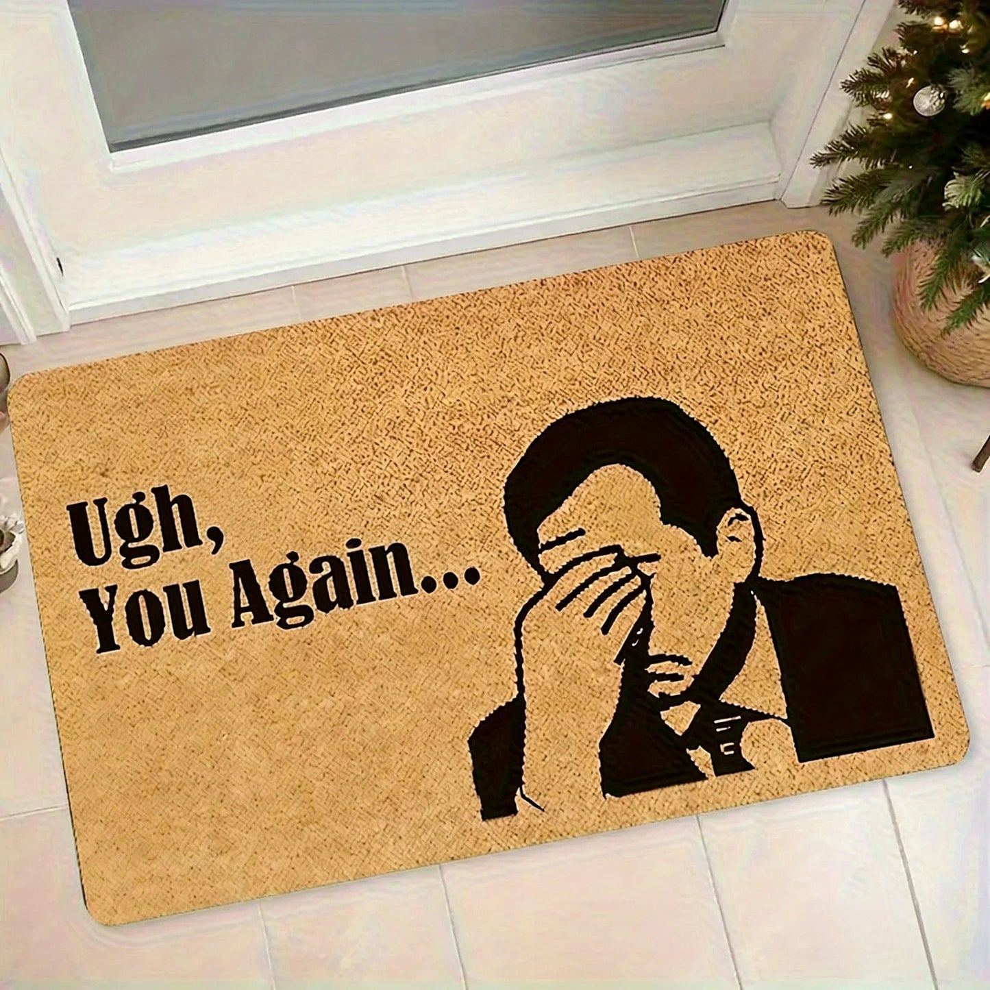 SASSYSTEP – Humorous Door Mat for Playful Entryway Charm