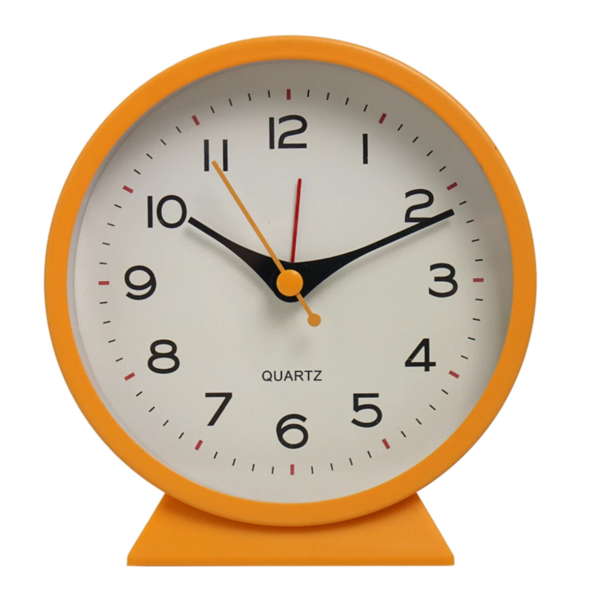 METALNOD – Minimalist Metal Desk Alarm Clock with Silent Movement