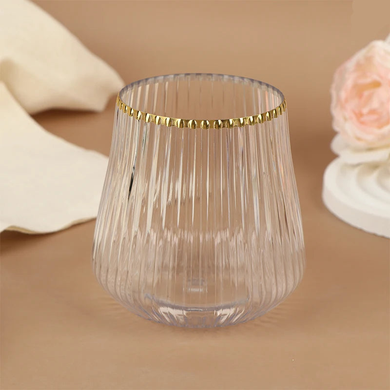 PARTYVINO – Wine Cups – Clear Disposable Style for Every Occasion
