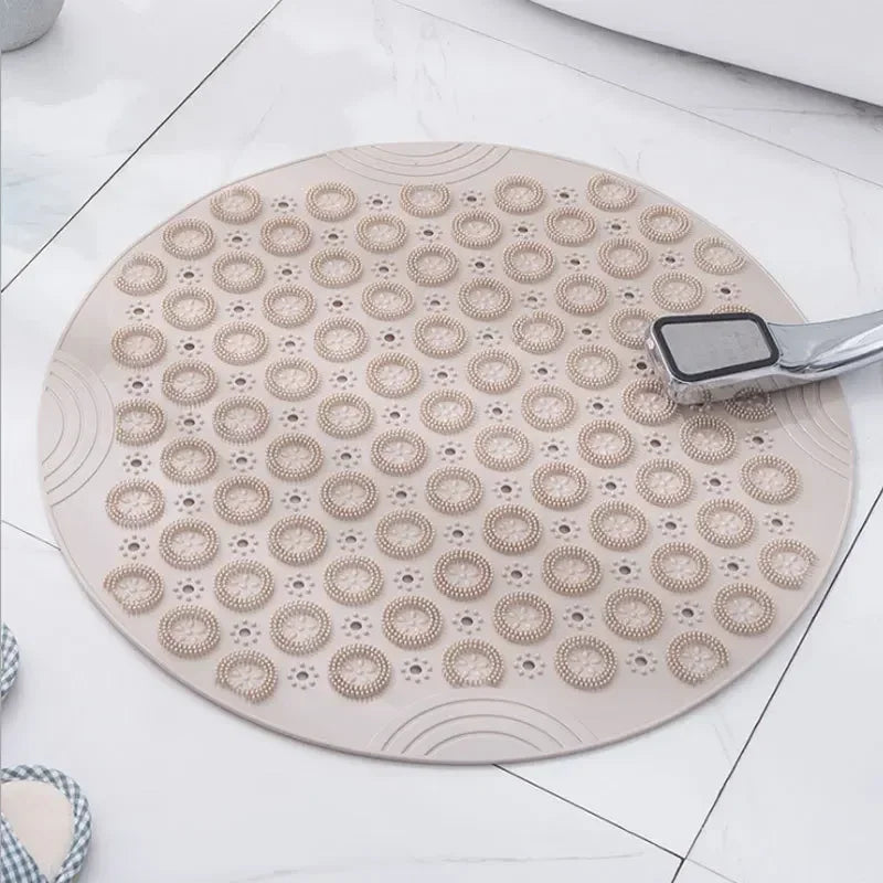 MASSAGENOVA – Anti Slip Bath Mat with Foot Massage Comfort and Drainage