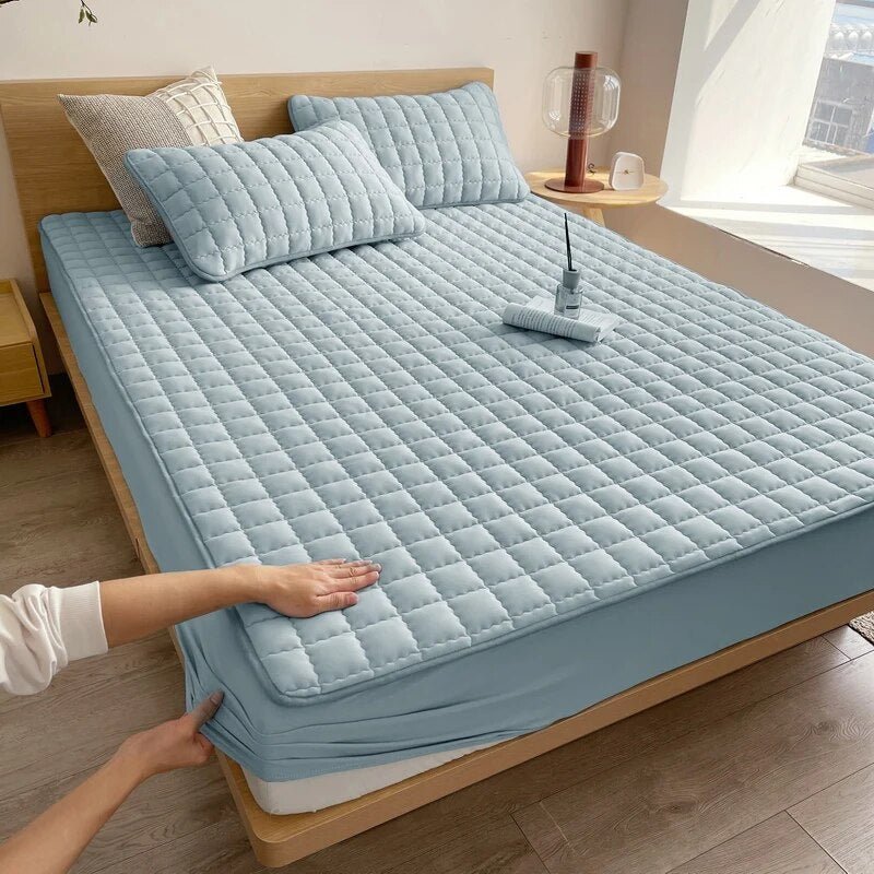 SlumberSoft Waterproof Mattress Protector - Soft, Breathable, Cooling Comfort 8