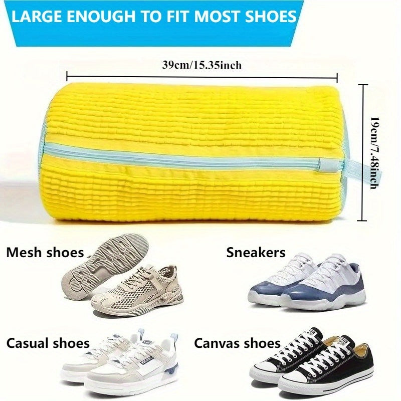 SoleShield - Heavy-Duty Shoe Washing Machine Bag with Protective Lining 6