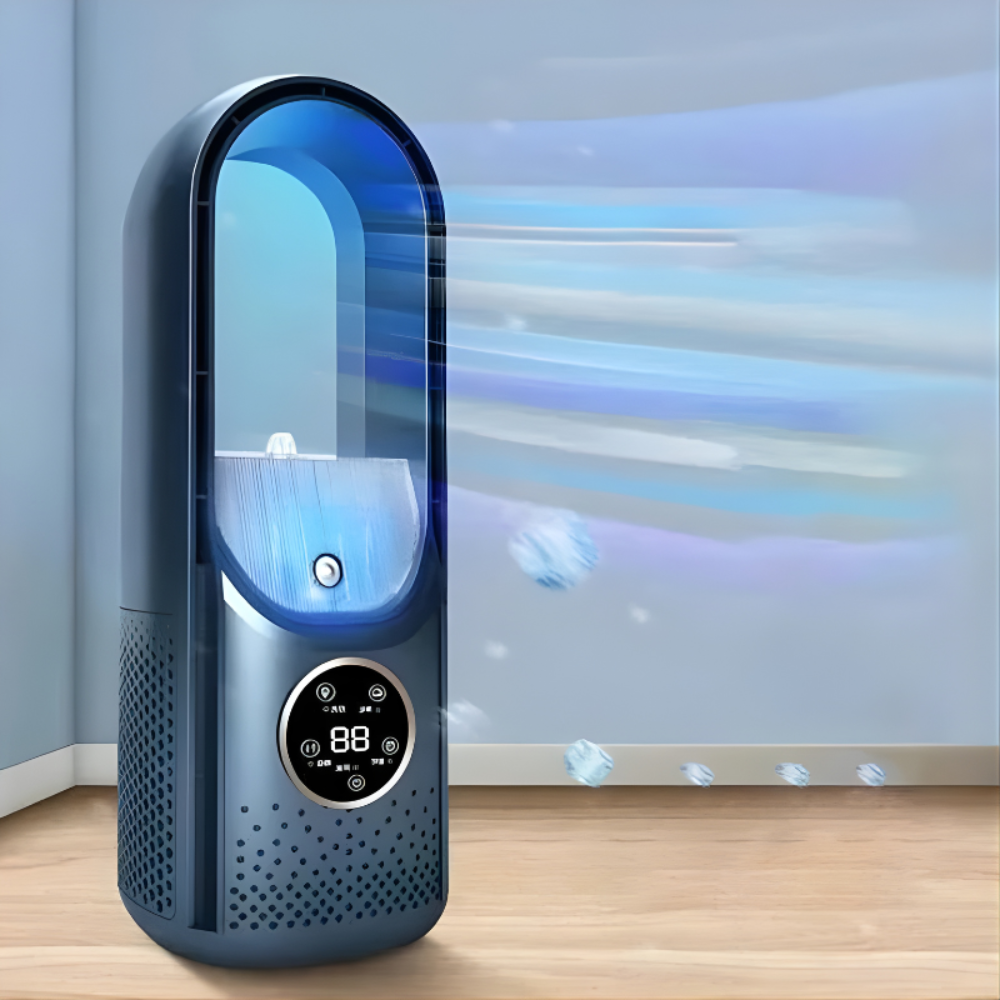 Portable Air Cooler Quiet Compact Bladeless Cooling