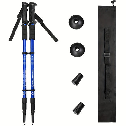 RIDGEWALK - Adjustable Aluminum Trekking Poles Set