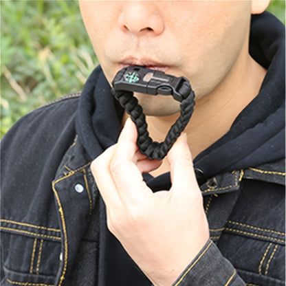 SURVIBRAID – 5-in-1 Survival Paracord Bracelet with Emergency Tools