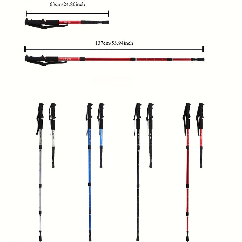 TRAILGRIP - Foldable Aluminum Hiking Stick