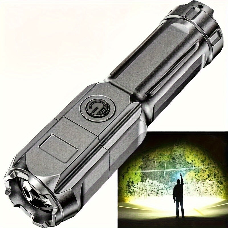 BEAMVOLT – Rechargeable Zoom Flashlight for Outdoor Lighting