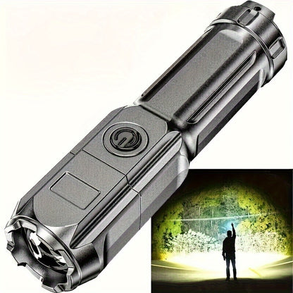 BEAMVOLT – Rechargeable Zoom Flashlight for Outdoor Lighting