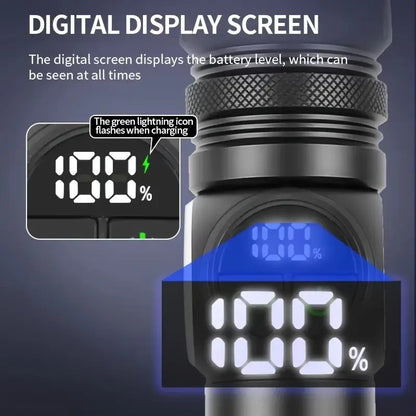 BEAMFORGE – Rechargeable Tactical Flashlight for Outdoor, Hike and Emergency Use