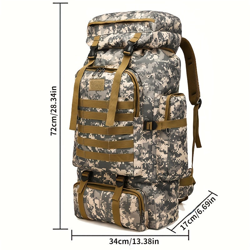 TREKPRO – Outdoor Travel Backpack for Hiking and Camping Adventures