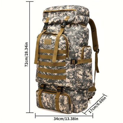 TREKPRO – Outdoor Travel Backpack for Hiking and Camping Adventures