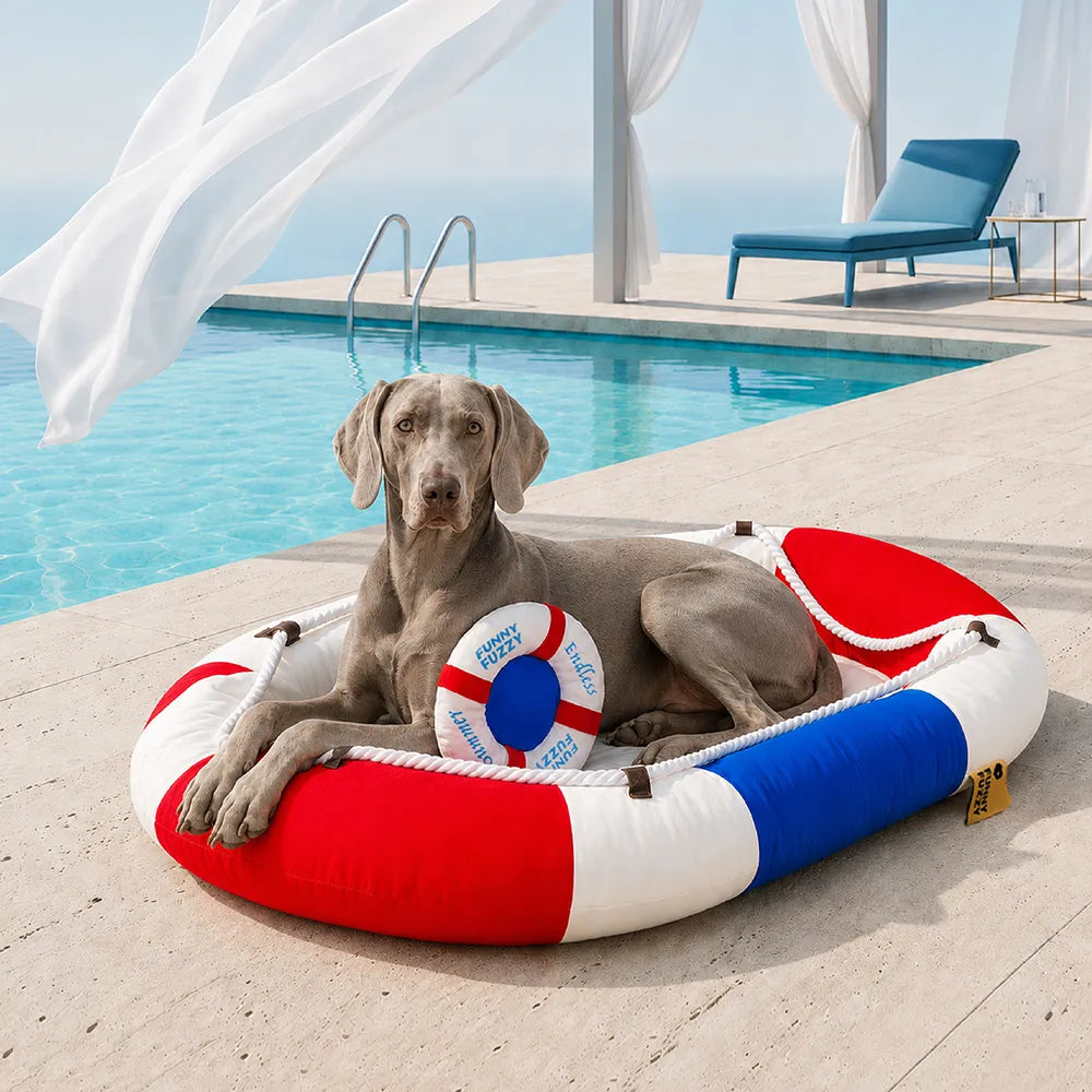 FLOATPAWS – Pool Float Pet Bed for Summer Relaxation