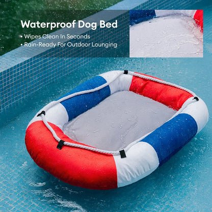FLOATPAWS – Pool Float Pet Bed for Summer Relaxation