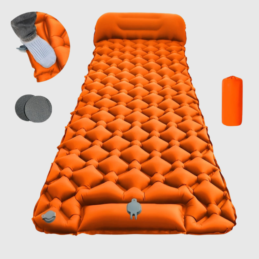 QUICKREST – Inflatable Sleeping Pad for Lightweight Outdoor Hike Comfort