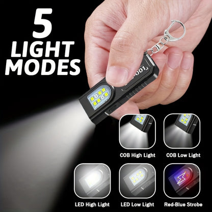 LUMITREK – Rechargeable Clip-On Light for Hands-Free Outdoor Visibility and Hike Safety