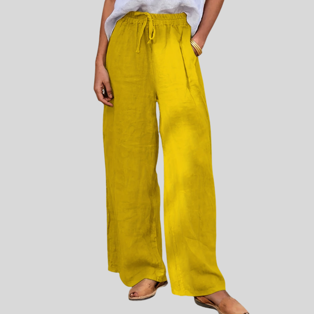 Relaxed Straight Leg Pants