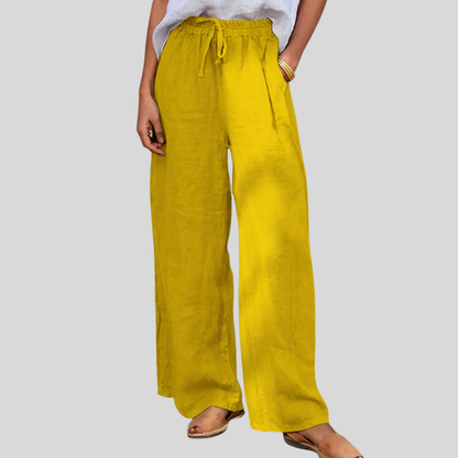 Relaxed Straight Leg Pants