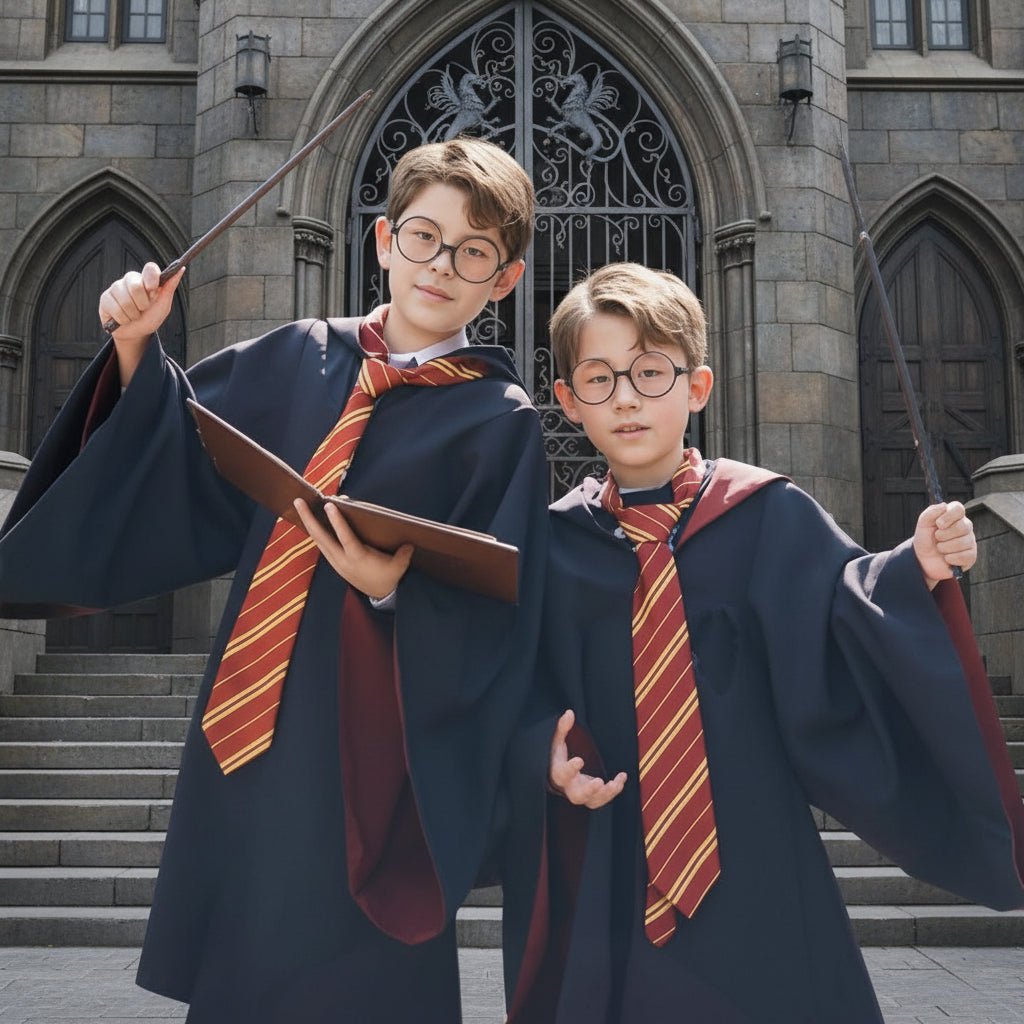 MAGICWARD – Complete Wizard Costume Set with Cloak & Accessories for Kids & Adults