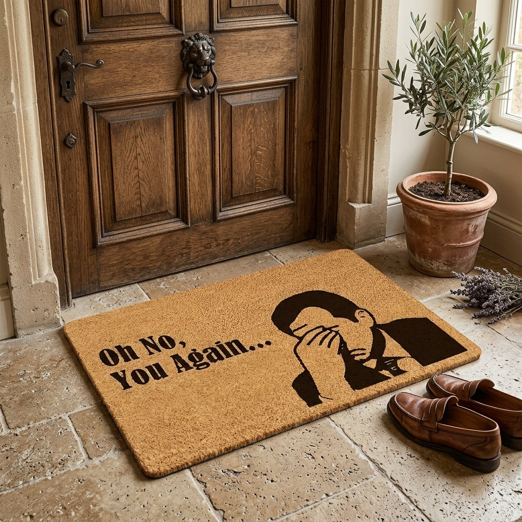 SASSYSTEP – Humorous Door Mat for Playful Entryway Charm