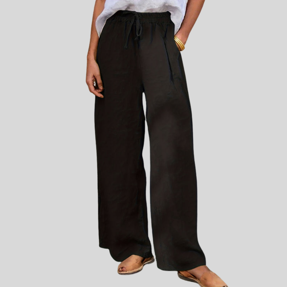Relaxed Straight Leg Pants