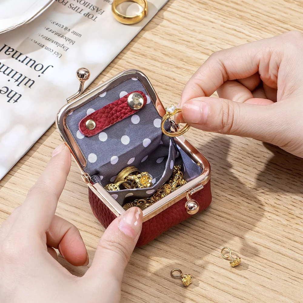 JEWELVAULT – Travel Jewelry Organizer for Elegant Storage