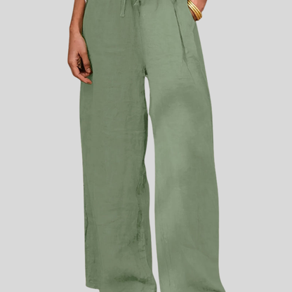Relaxed Straight Leg Pants