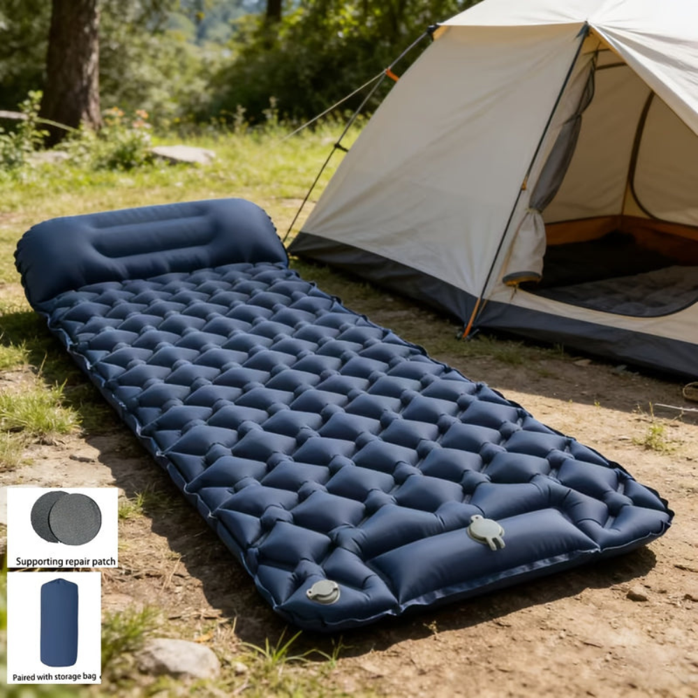 QUICKREST – Inflatable Sleeping Pad for Lightweight Outdoor Hike Comfort