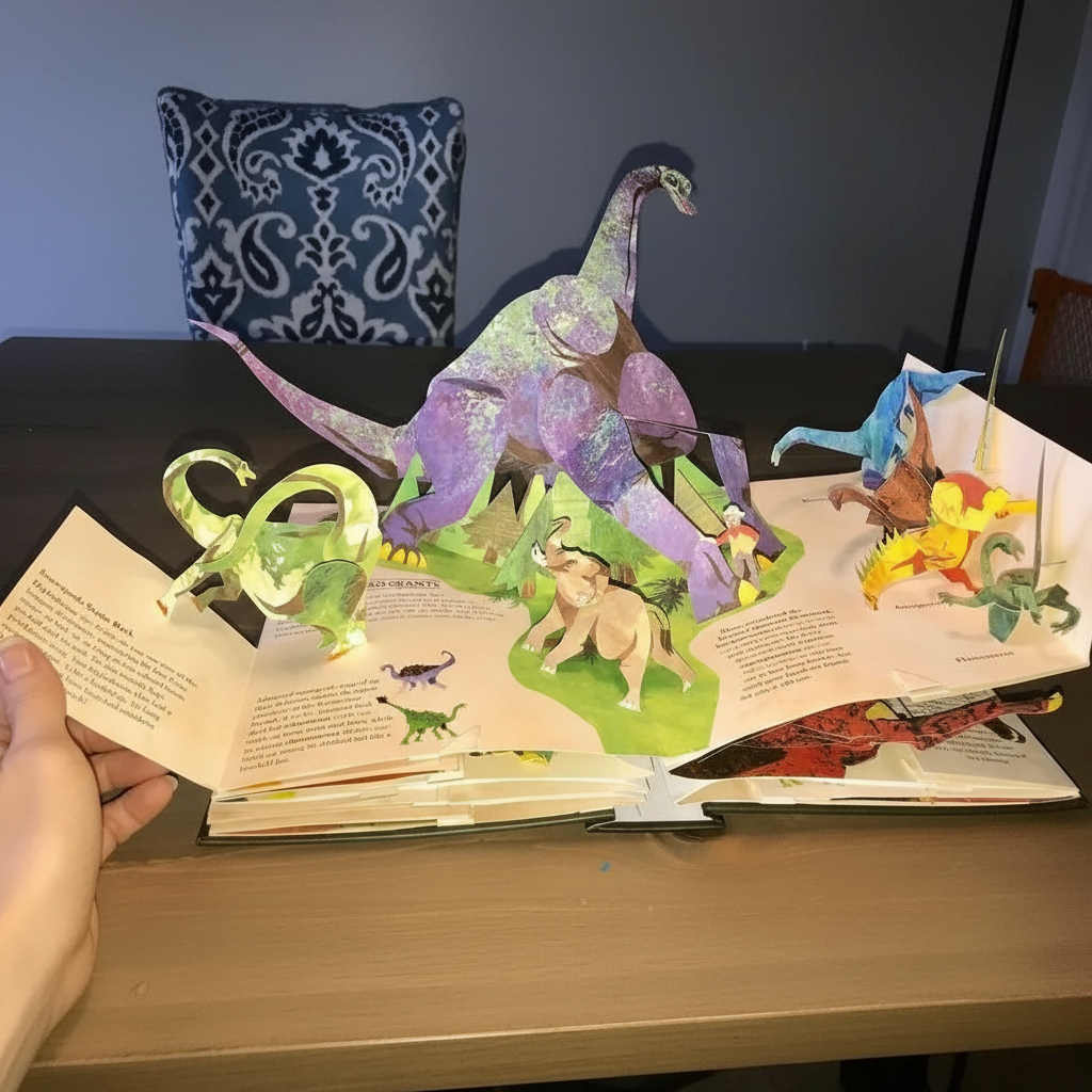 DINOTALES – Interactive Dinosaur Adventure Book for Creative Learning