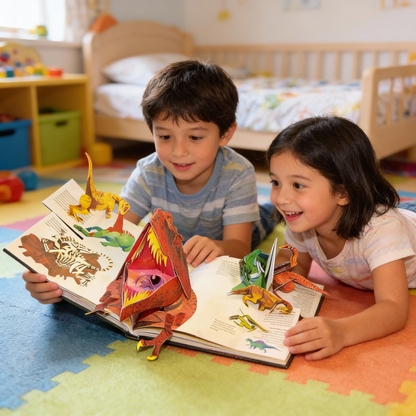 DINOTALES – Interactive Dinosaur Adventure Book for Creative Learning