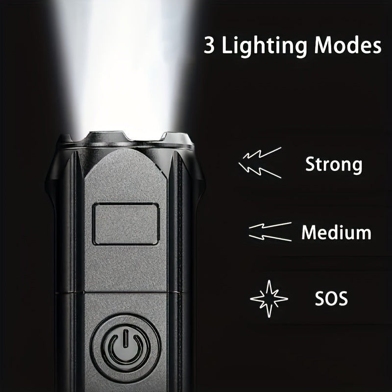 BEAMVOLT – Rechargeable Zoom Flashlight for Outdoor Lighting