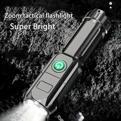 BEAMVOLT – Rechargeable Zoom Flashlight for Outdoor Lighting