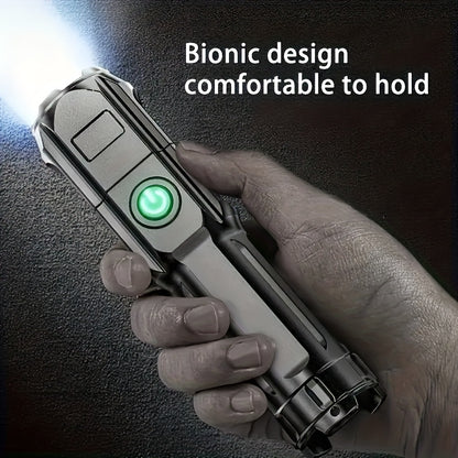 BEAMVOLT – Rechargeable Zoom Flashlight for Outdoor Lighting