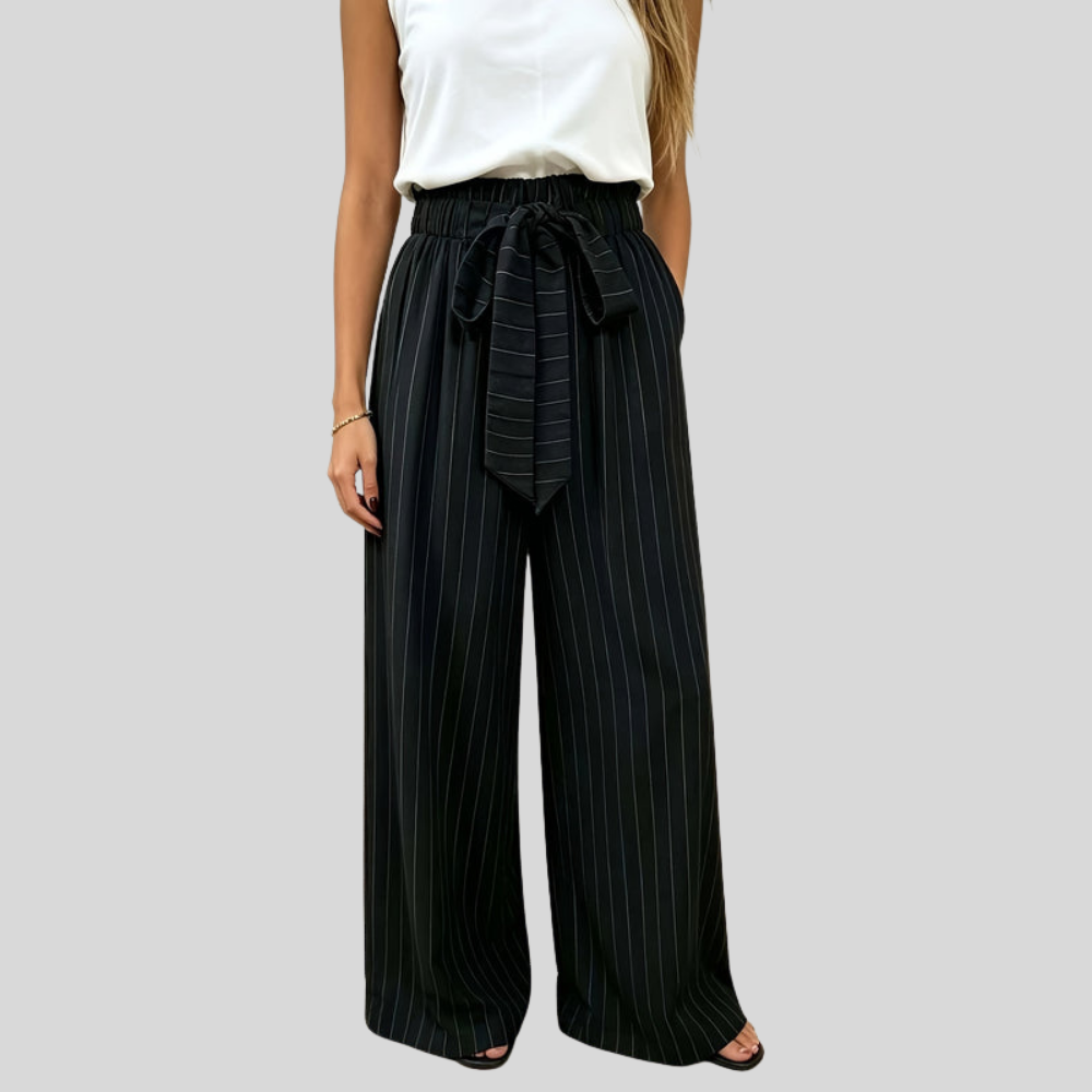 Relaxed Straight Leg Pants