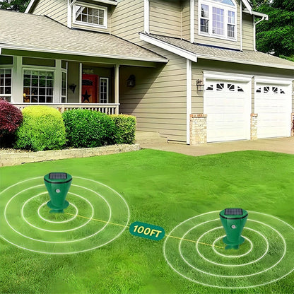GARDGUARD – Solar Mole Repellent for Reliable Garden Protection