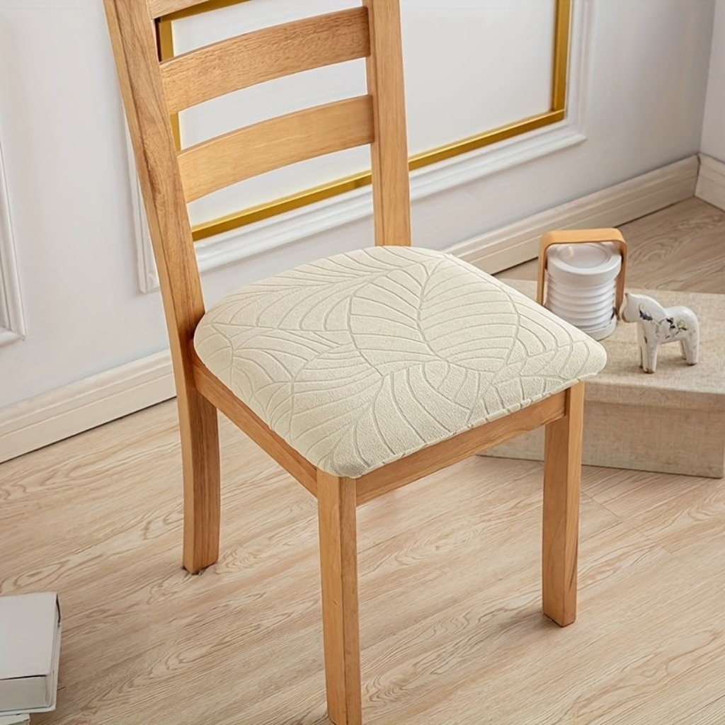JACQUCOVER – Stretch Jacquard Chair Covers for Instant Dining Chair Renewal