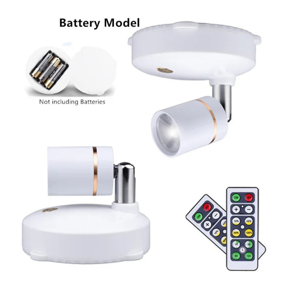 LUMIGLOW – Wireless LED Spotlight for Flexible Lighting