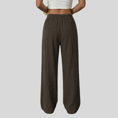 Relaxed Vacation Wide Pants