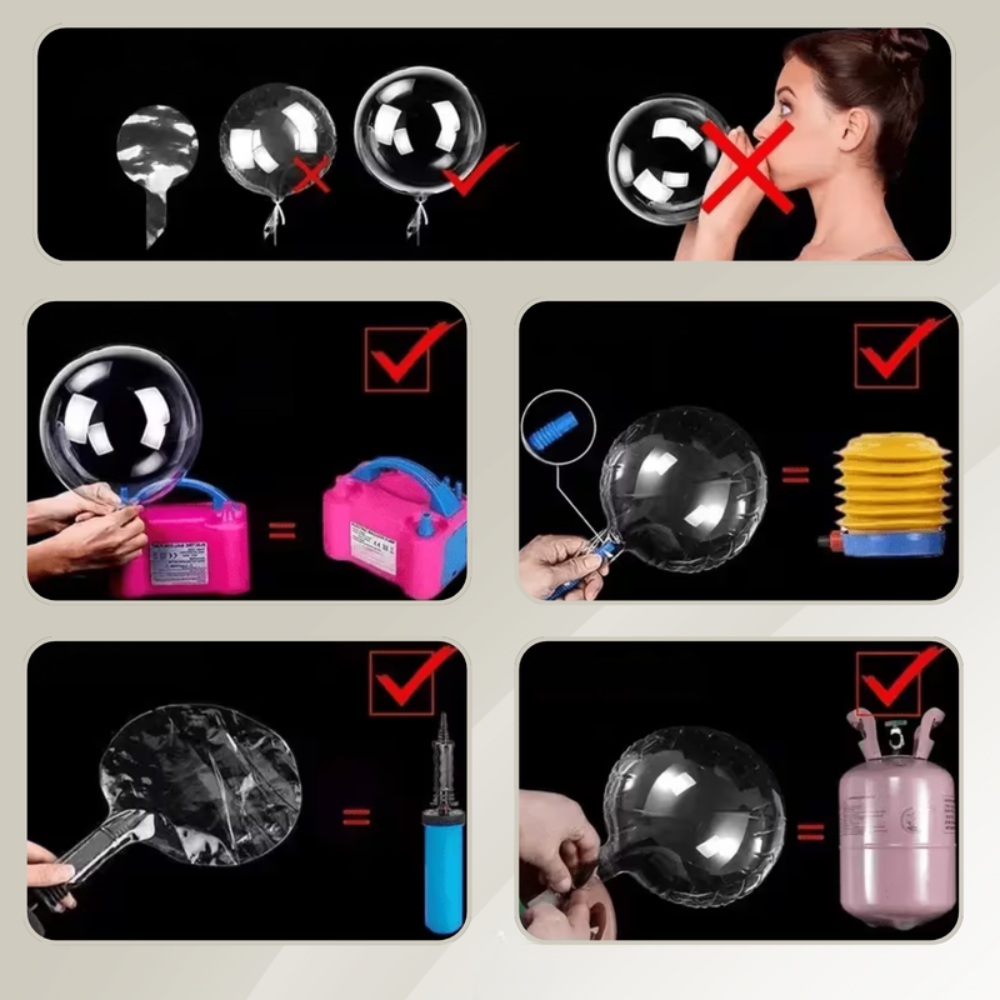 GLOWFEST – LED Balloon Lights for Warm Party Decorations