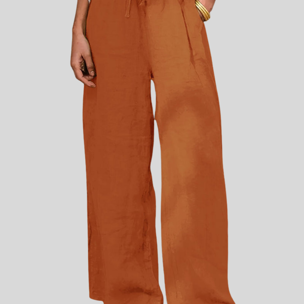 Relaxed Straight Leg Pants