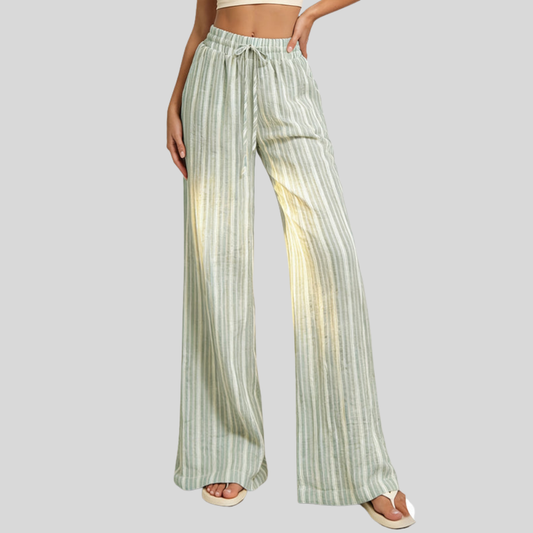 Striped Vacation Wide Pants
