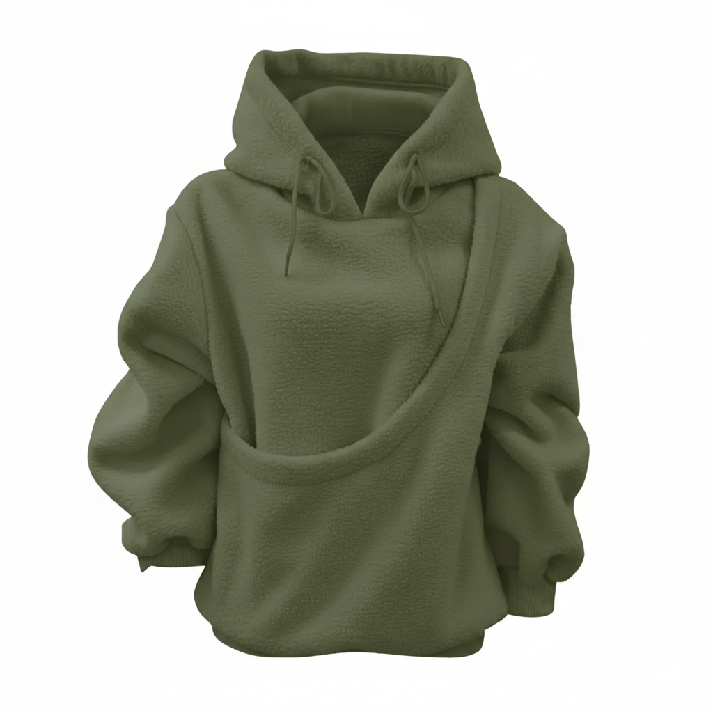 PAWHUG HOODIE – Wearable Pet Carrier Hoodie for Cozy Cuddles