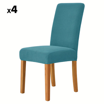 ELASTICVELVET – Elegant Stretch Velvet Chair Covers for Instant Dining Room Renewal