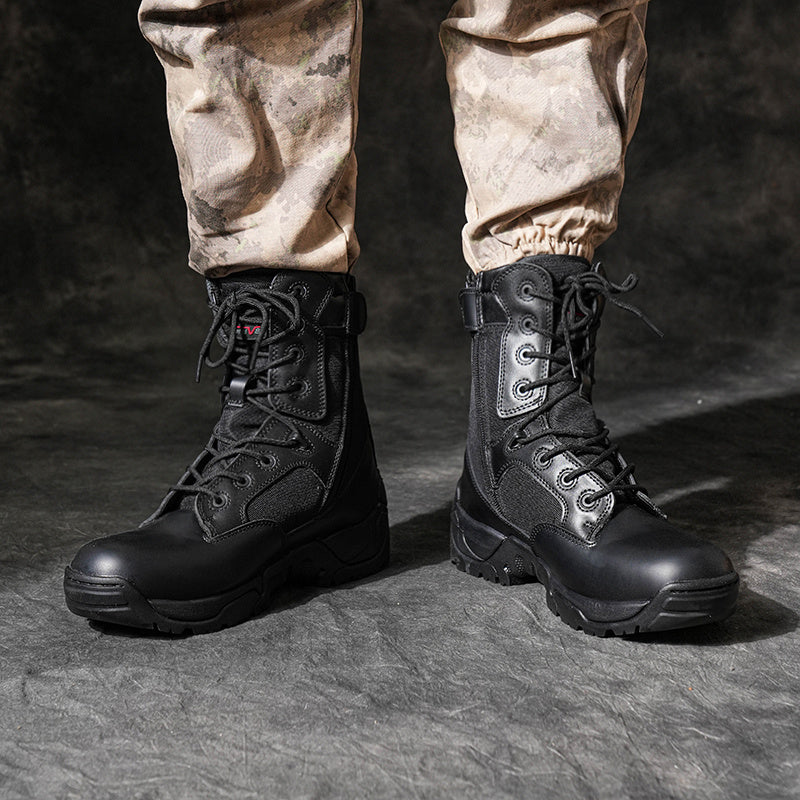 TREKVAULT – Waterproof Tactical Boots for Outdoor Work