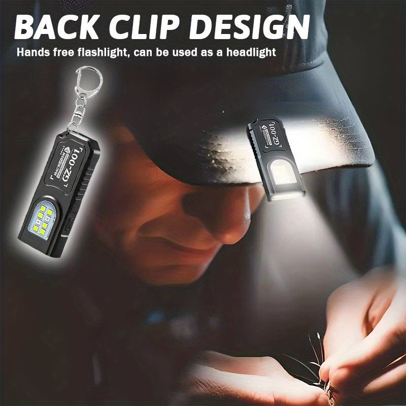 LUMITREK – Rechargeable Clip-On Light for Hands-Free Outdoor Visibility and Hike Safety